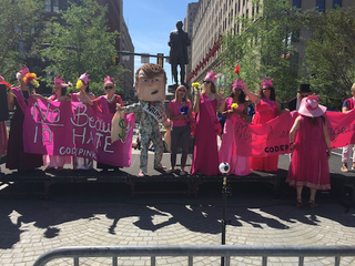 Code Pink protest